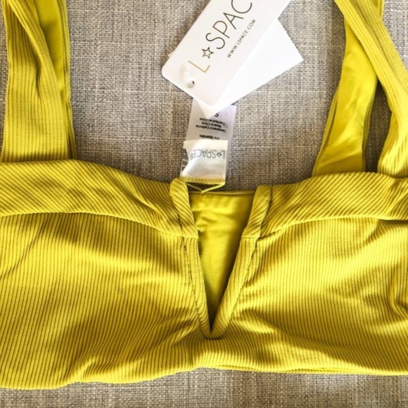 L*Space Lee Lee top + Frenchi bottom (size XL) NWT - Picture 7 of 8